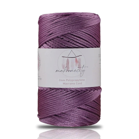 2mm x 230m Makramee Garn Premium Polyester Macrame Cord