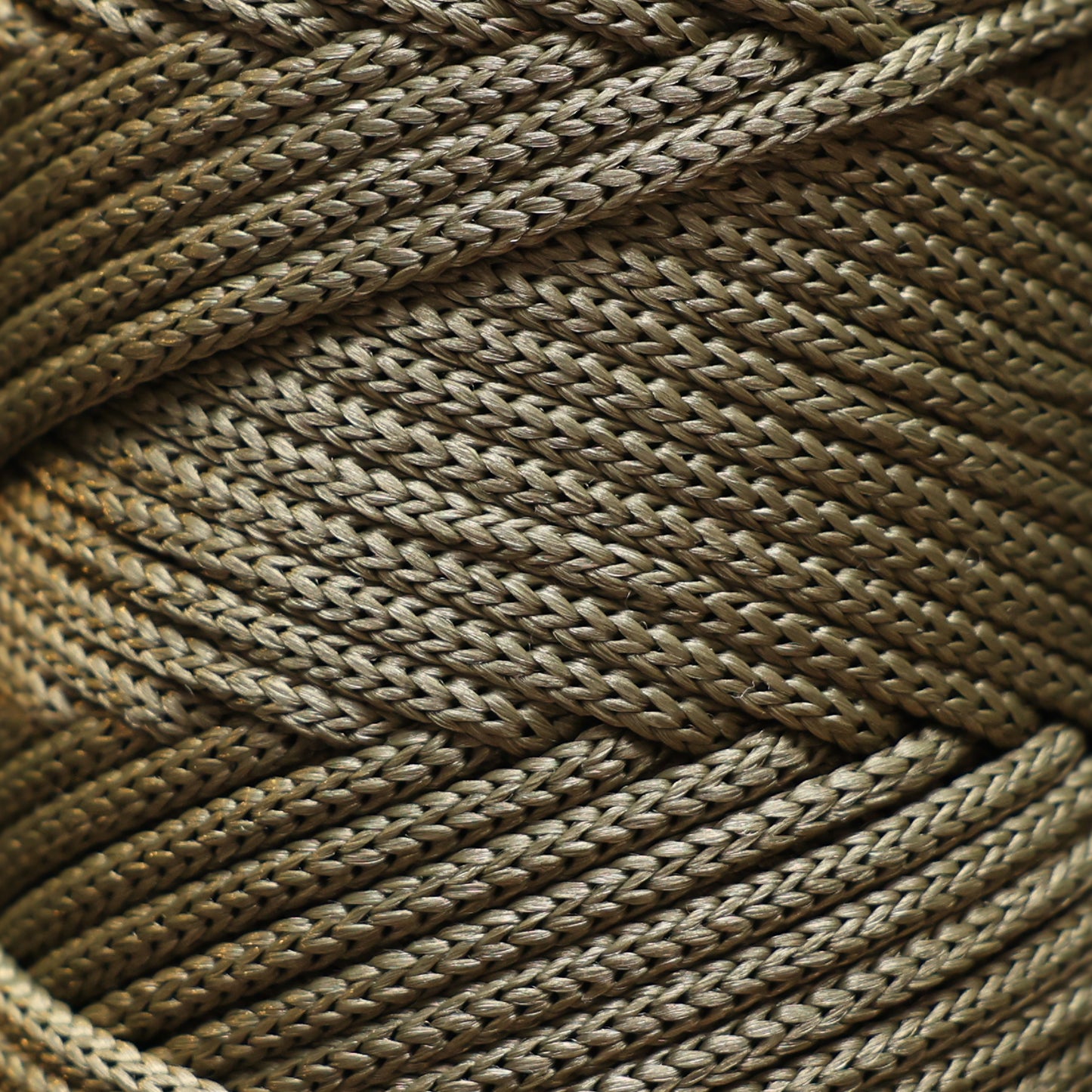 Makramee-Kordel aus Polyester, 2 mm x 125 Yards (375 Fuß), 2 mm Polypropylen – Schwarz