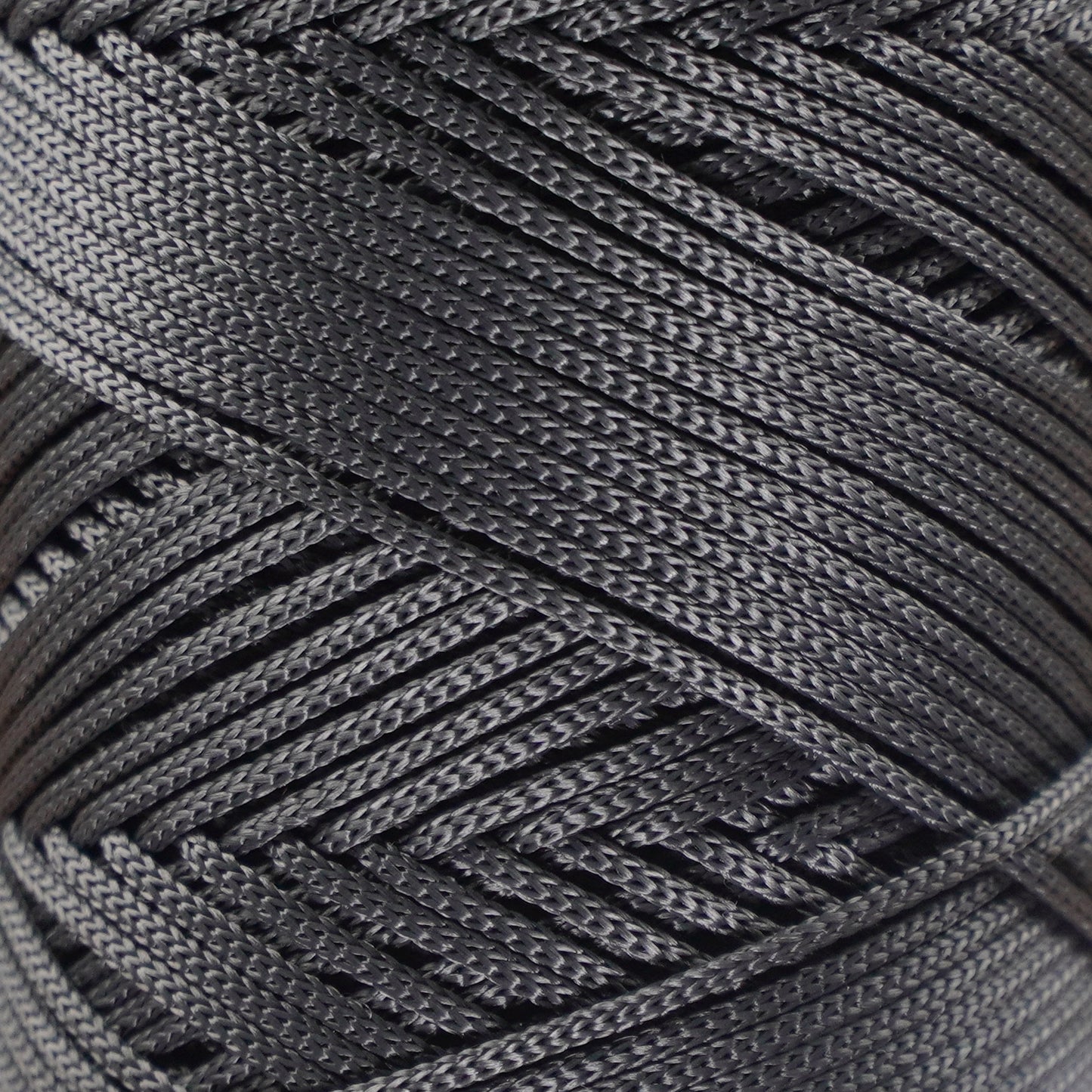Makramee Garn 2 mm x 230 m Premium-Polyester-Makramee-Schnur – Anthrazit
