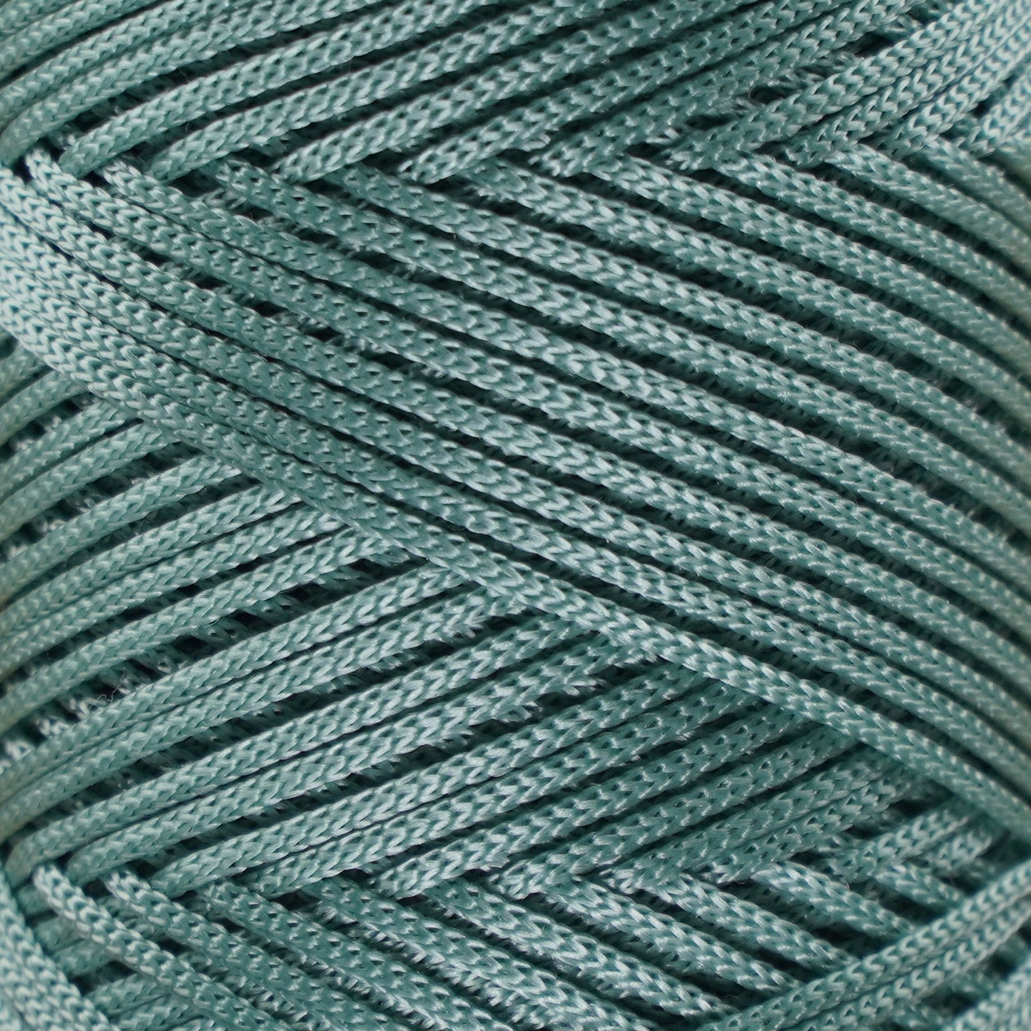 Makramee Garn 2mm x 115m Premium Polyester Makrameeschnur - Krepegrün