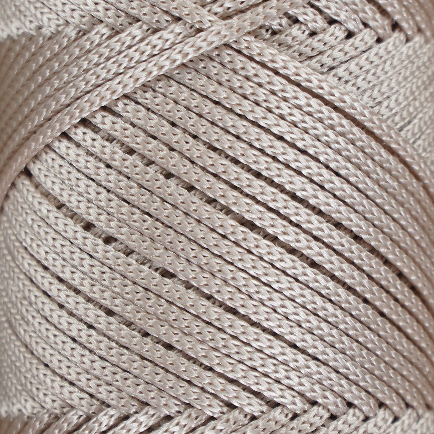 Makramee Garn 2 mm x 115 m Premium-Polyester-Makramee-Kordel – Latte