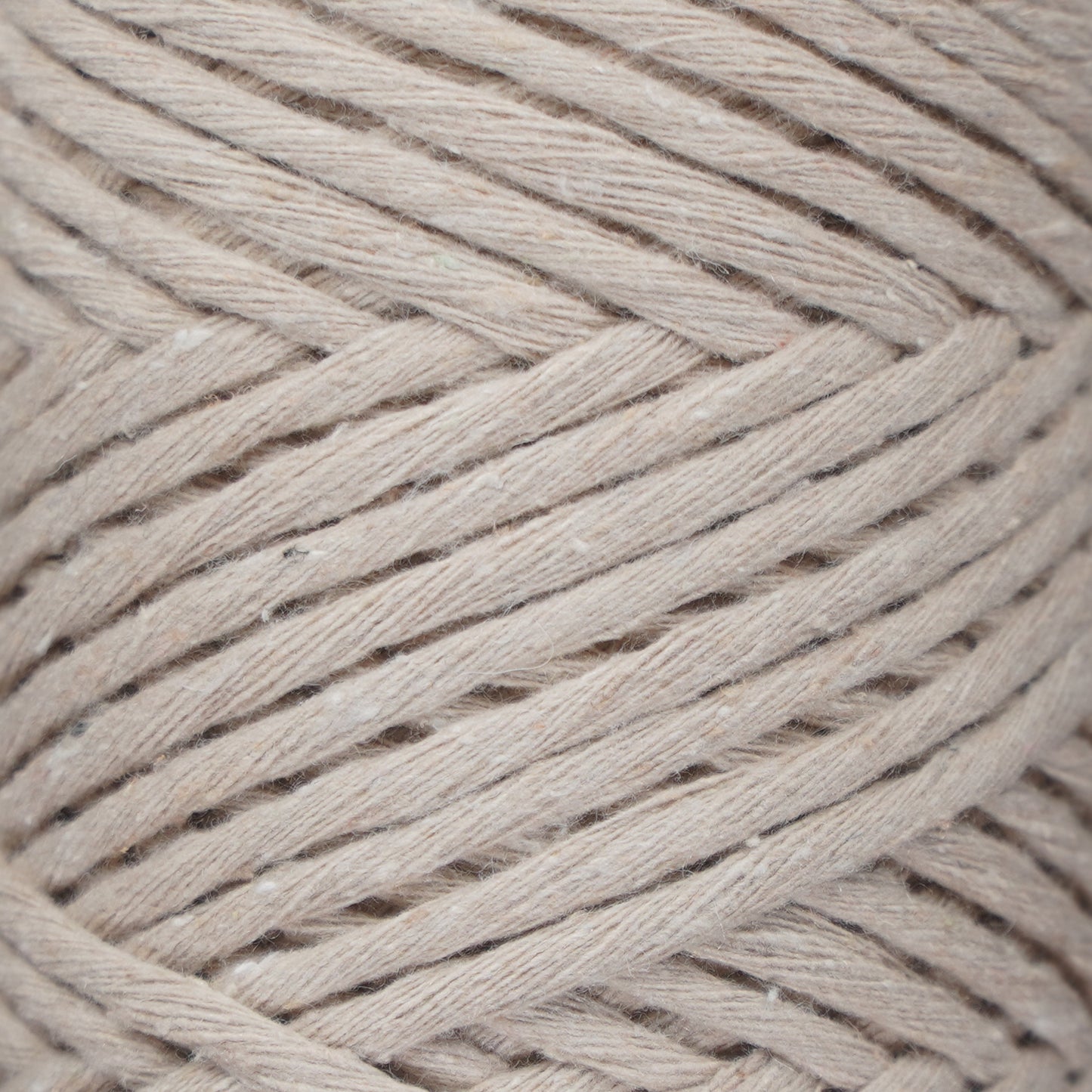 Makramee Garn 3mm x 100m Premium Single Twisted Macrame Cord - Latte