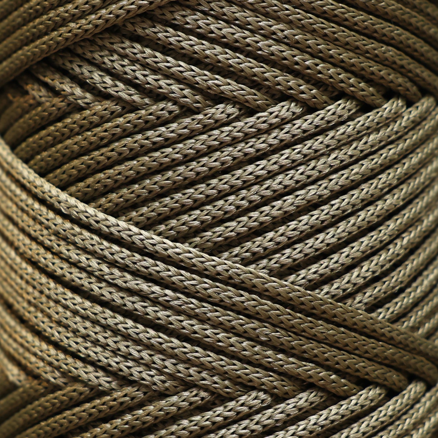 Makramee Garn 3mm x 120m Premium Polyester Macrame Cord - Olivegrün