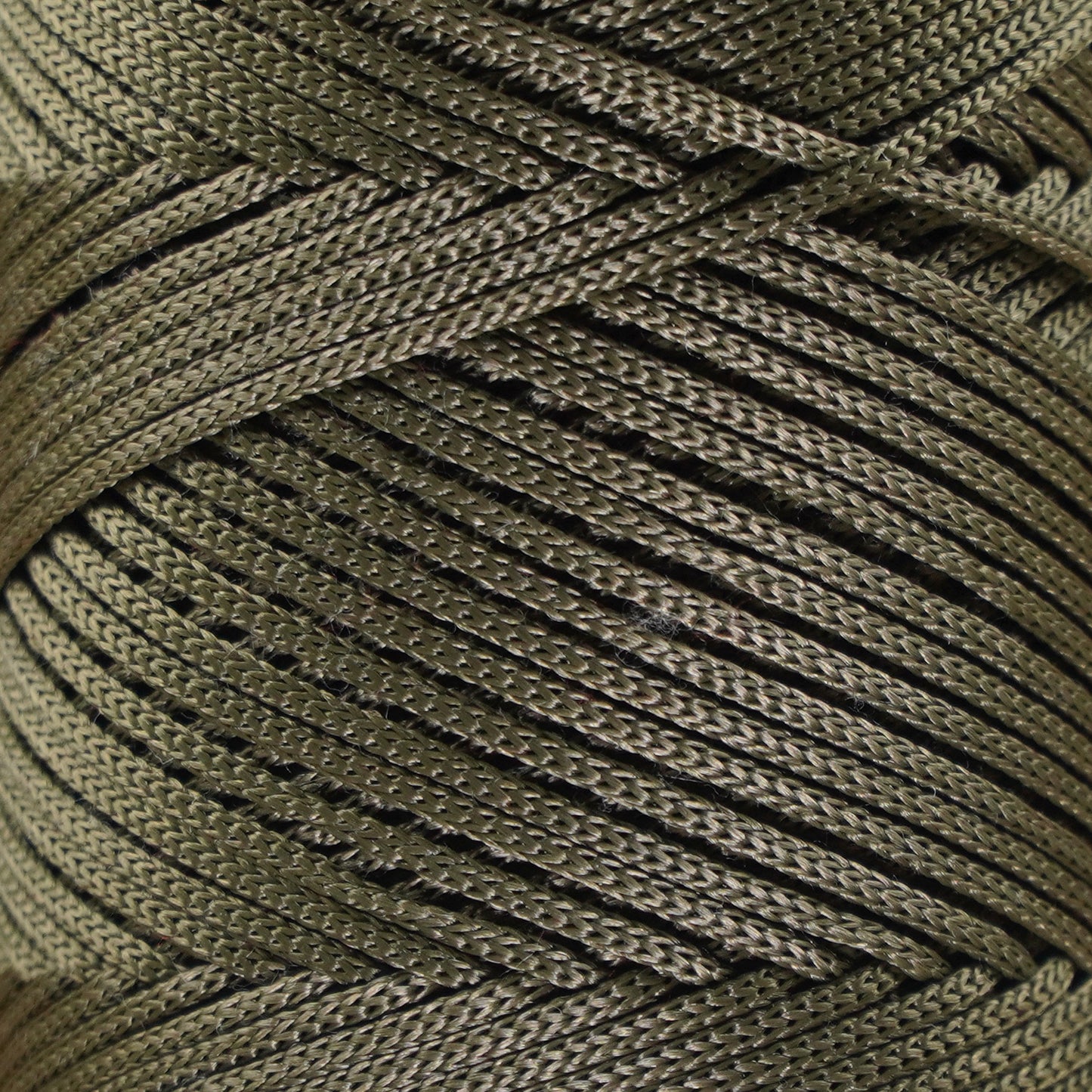 Makramee Garn 2mm x 115m Premium Polyester Makrameeschnur - Olivgrün