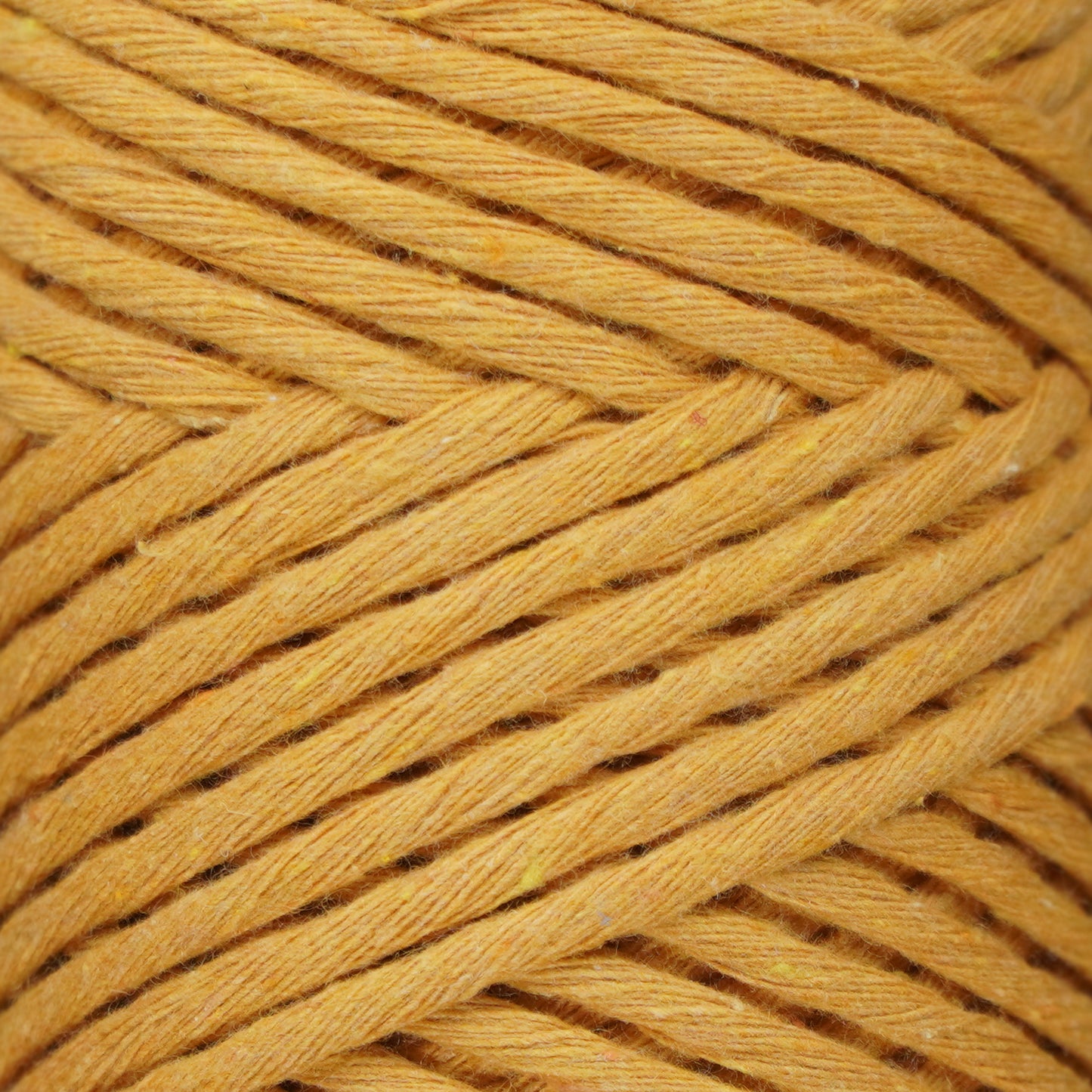 Makramee Garn 3mm x 100m Premium Single Twisted Macrame Cord - Senf