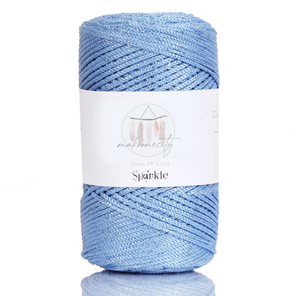 Makramee Garn 2 mm x 230 m Premium-Polyester-Makramee-Kordel – Lila 