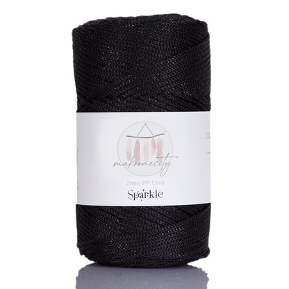 Makramee Garn 2 mm x 230 m Premium-Polyester-Makramee-Kordel – Lila 