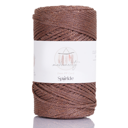 Makramee Garn 2 mm x 230 m Premium-Polyester-Makramee-Kordel – Lila 