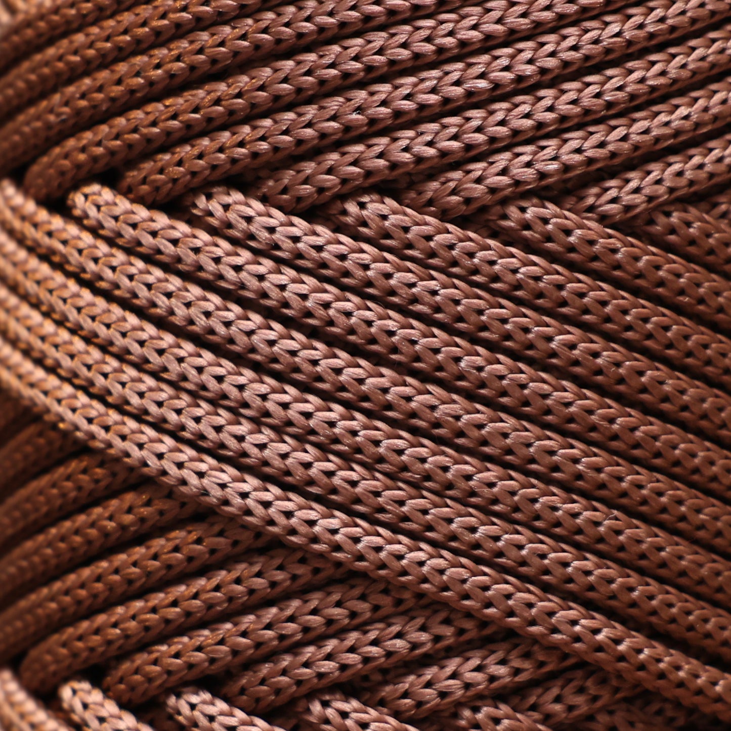 Makramee-Kordel aus Polyester, 2 mm x 125 Yards (375 Fuß), 2 mm Polypropylen – Schwarz 