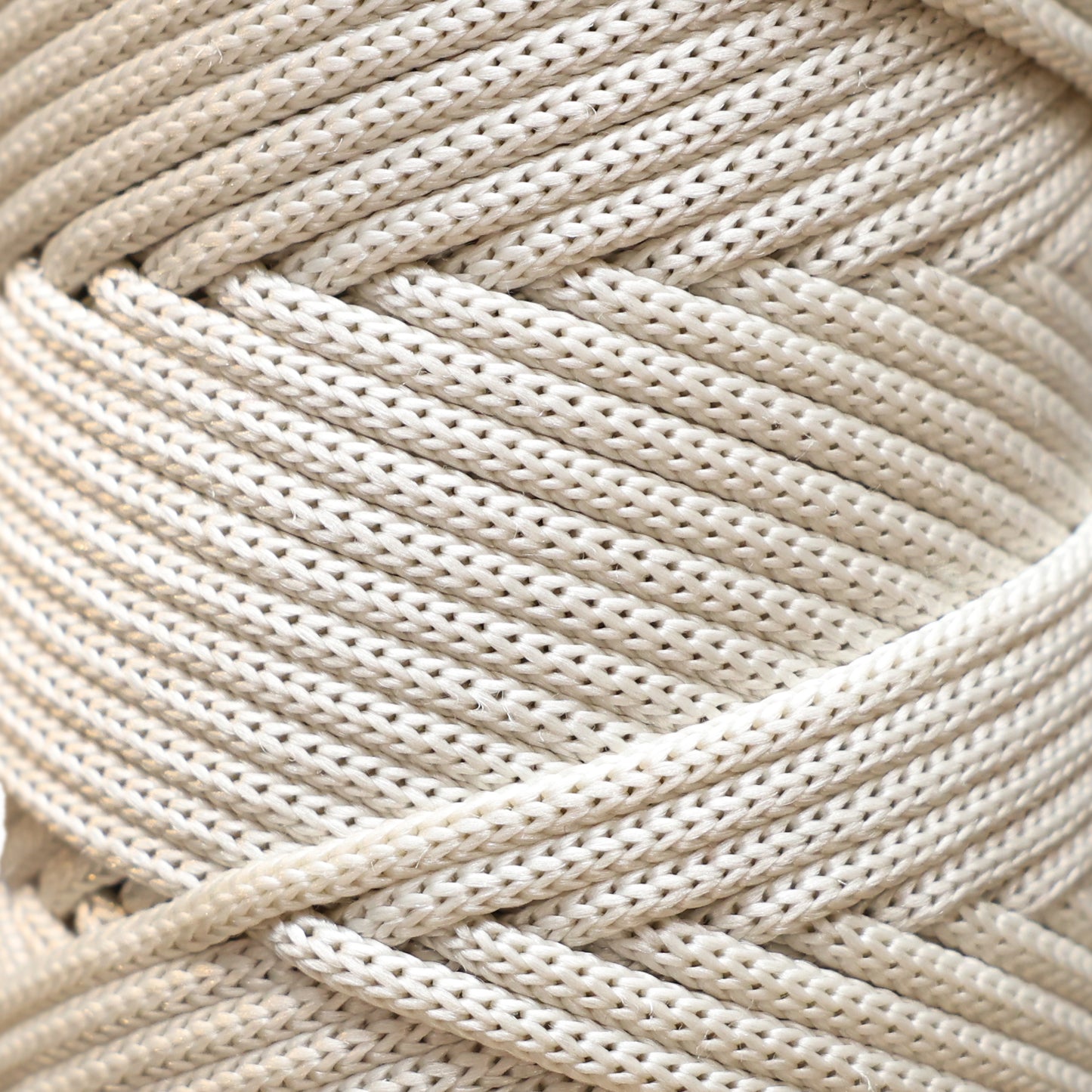 Makramee-Kordel aus Polyester, 2 mm x 125 Yards (375 Fuß), 2 mm Polypropylen – Schwarz 