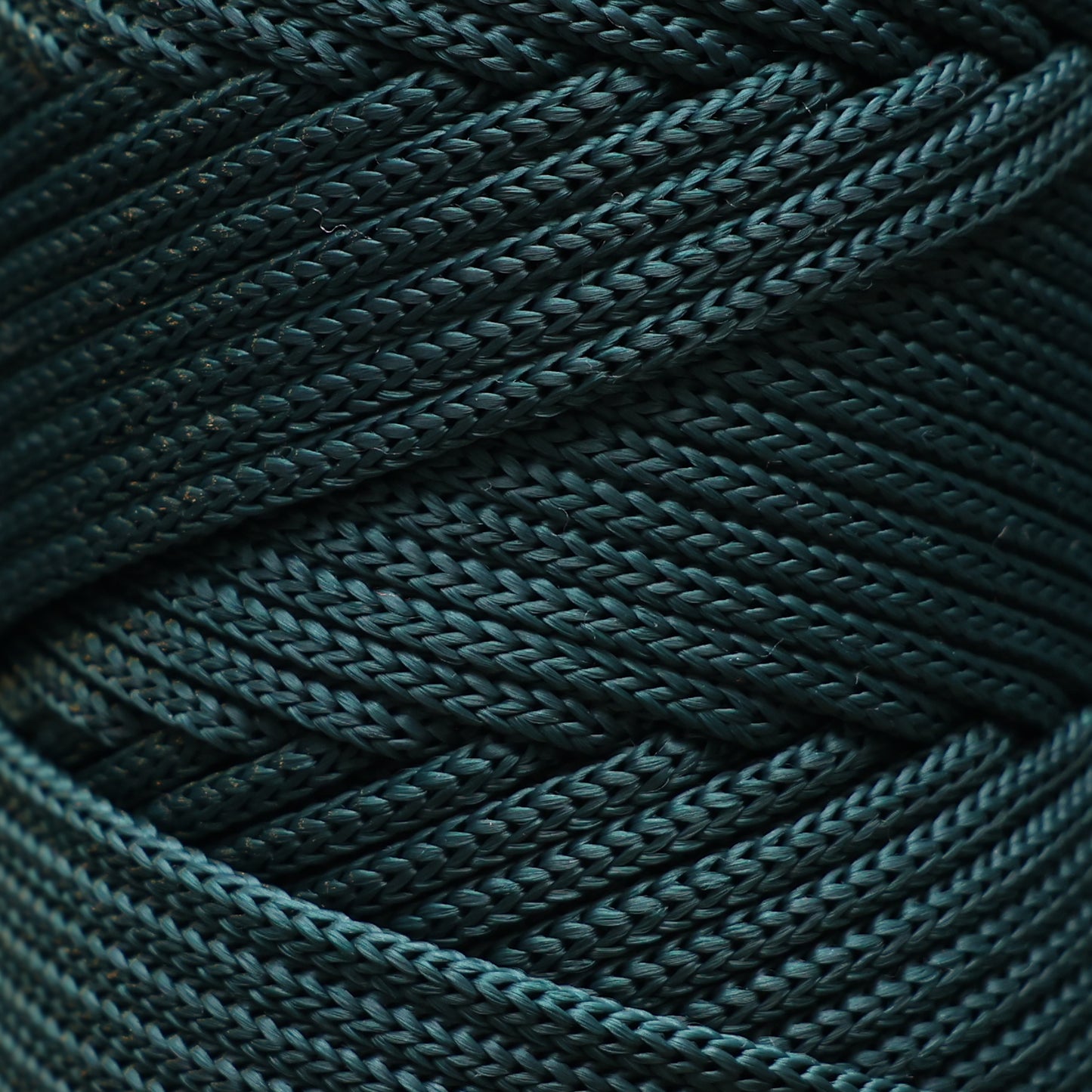 Makramee-Kordel aus Polyester, 2 mm x 125 Yards (375 Fuß), 2 mm Polypropylen – Schwarz 