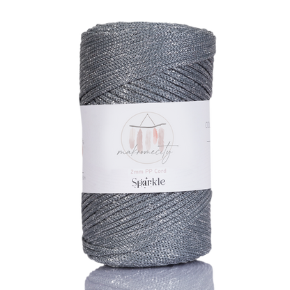 Makramee Garn 2 mm x 230 m Premium-Polyester-Makramee-Kordel – Lila 