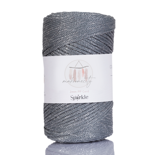 Makramee Garn 2 mm x 230 m Premium-Polyester-Makramee-Kordel – Lila 