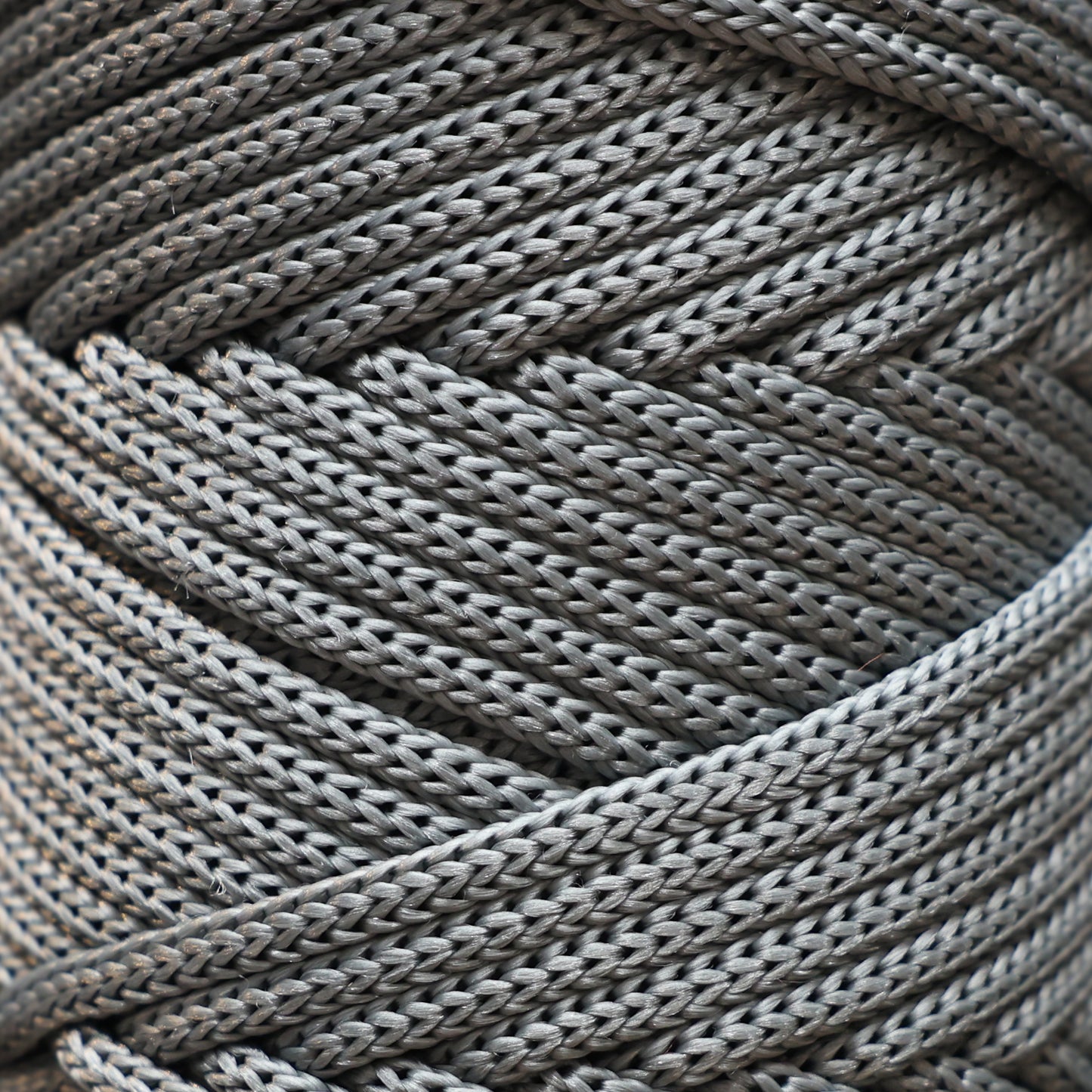 Makramee-Kordel aus Polyester, 2 mm x 125 Yards (375 Fuß), 2 mm Polypropylen – Schwarz 