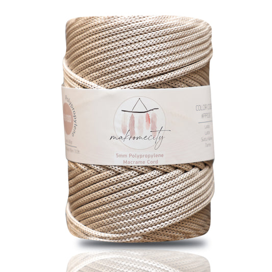 Makramee-Kordel aus Polyester, 2 mm x 125 Yards (375 Fuß), 2 mm Polypropylen – Schwarz 