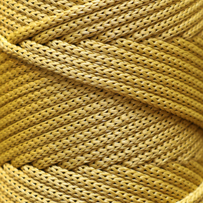 Makramee-Kordel aus Polyester, 2 mm x 125 Yards (375 Fuß), 2 mm Polypropylen – Schwarz 