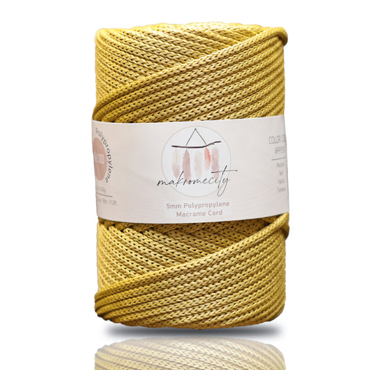 Makramee-Kordel aus Polyester, 2 mm x 125 Yards (375 Fuß), 2 mm Polypropylen – Schwarz 