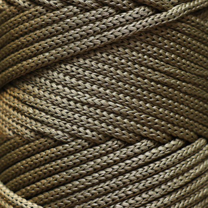 Makramee-Kordel aus Polyester, 2 mm x 125 Yards (375 Fuß), 2 mm Polypropylen – Schwarz 