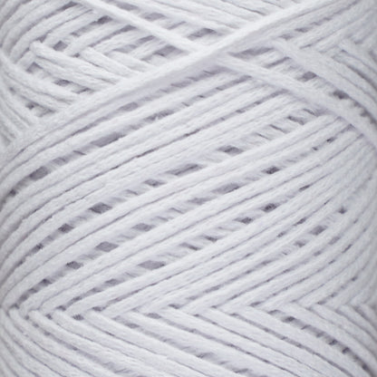 Baumwolle Makramee Garn 2mm x 180m - Weiß