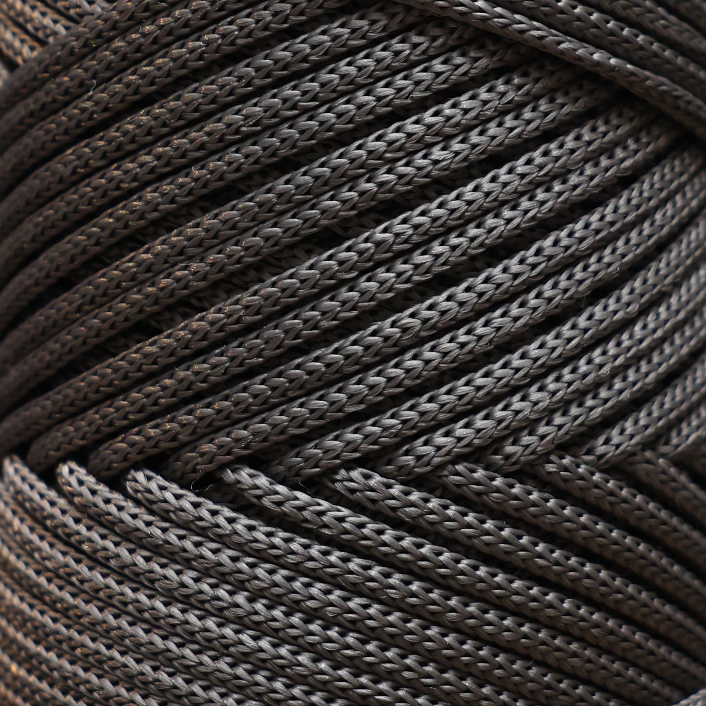 Makramee Garn 3mm x 120m Premium Polyester Macrame Cord - Anthrazit