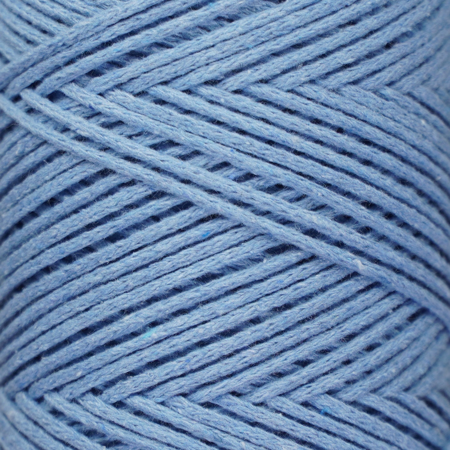 Baumwolle Makramee Garn 2mm x 180m - Babyblau