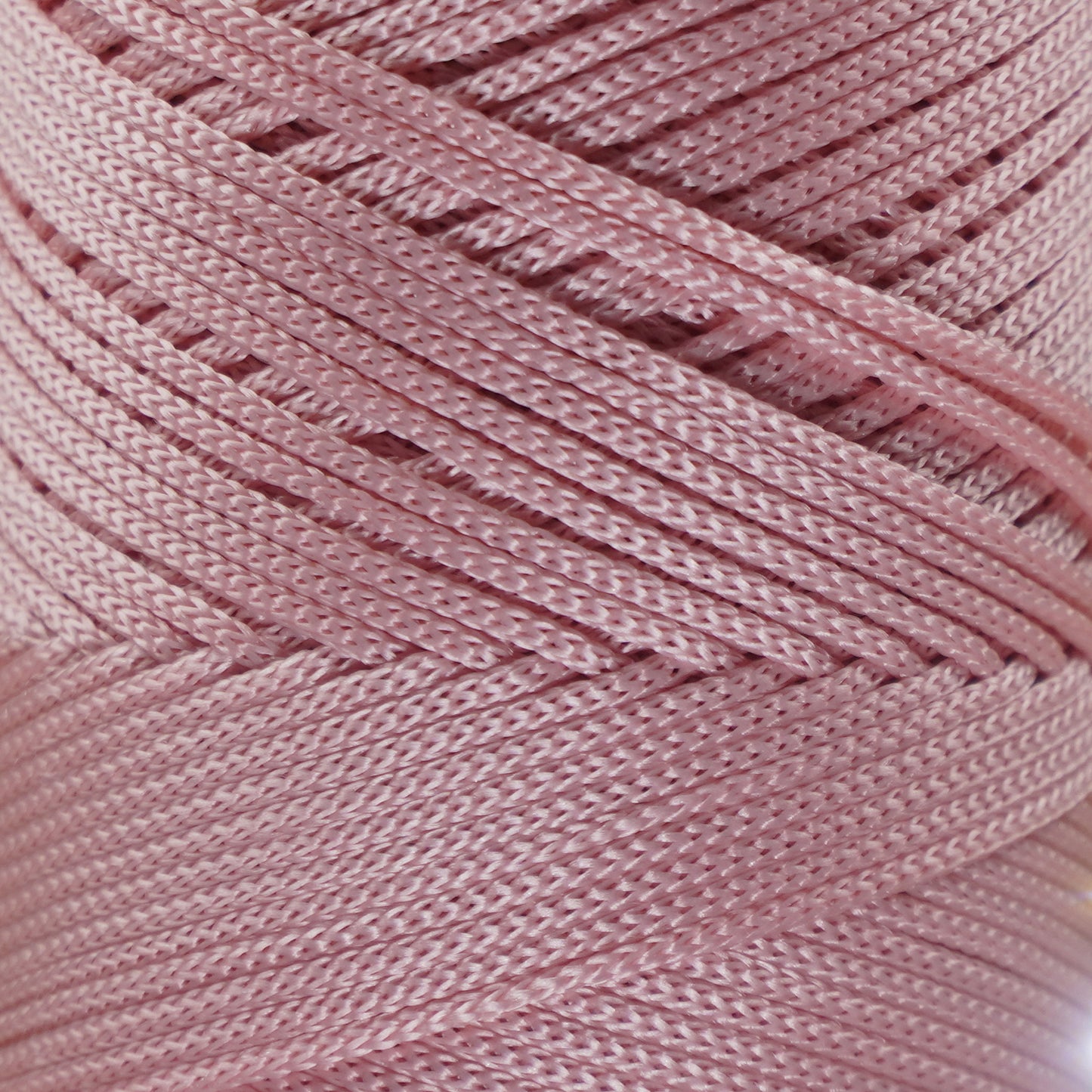 Makramee Garn 2 mm x 115 m Premium-Polyester-Makramee-Kordel – Baby Pinke 