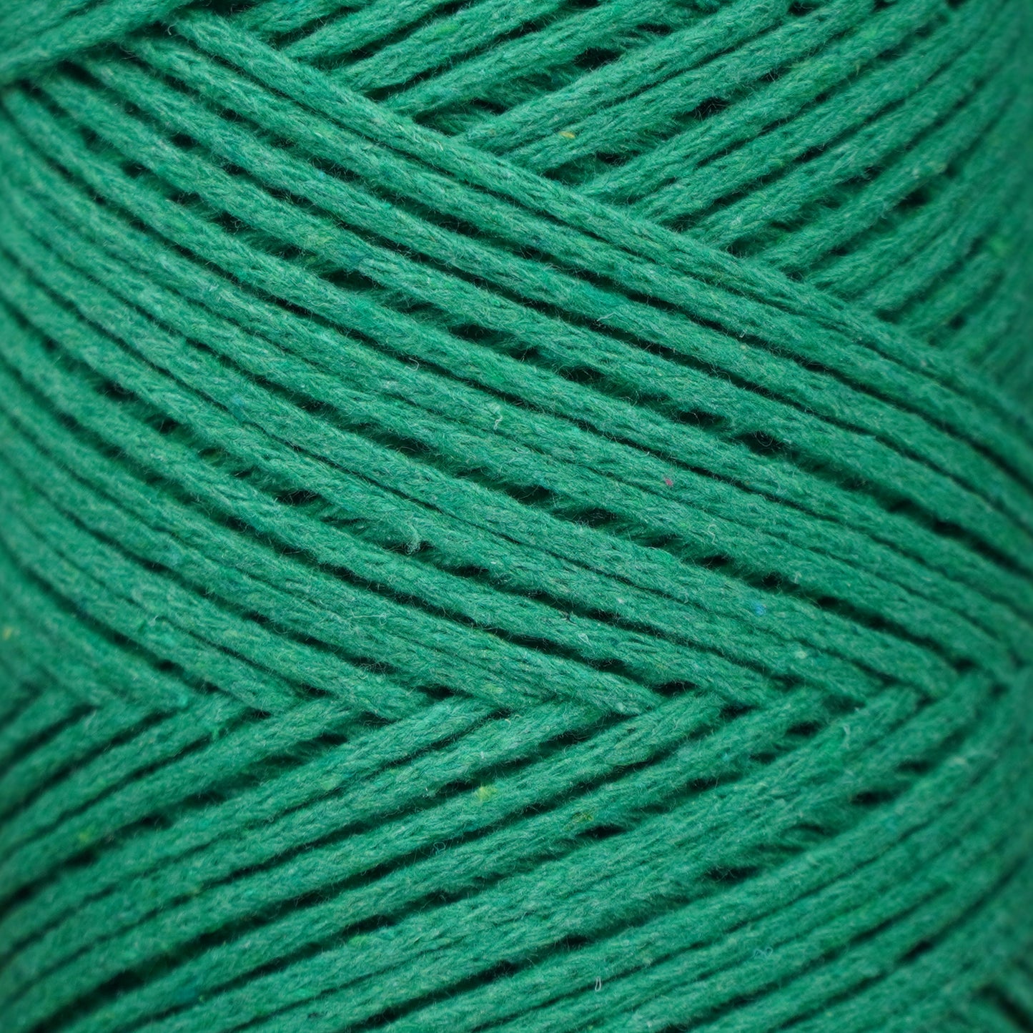 Baumwolle Makramee Garn 2mm x 180m - Benetton Grün