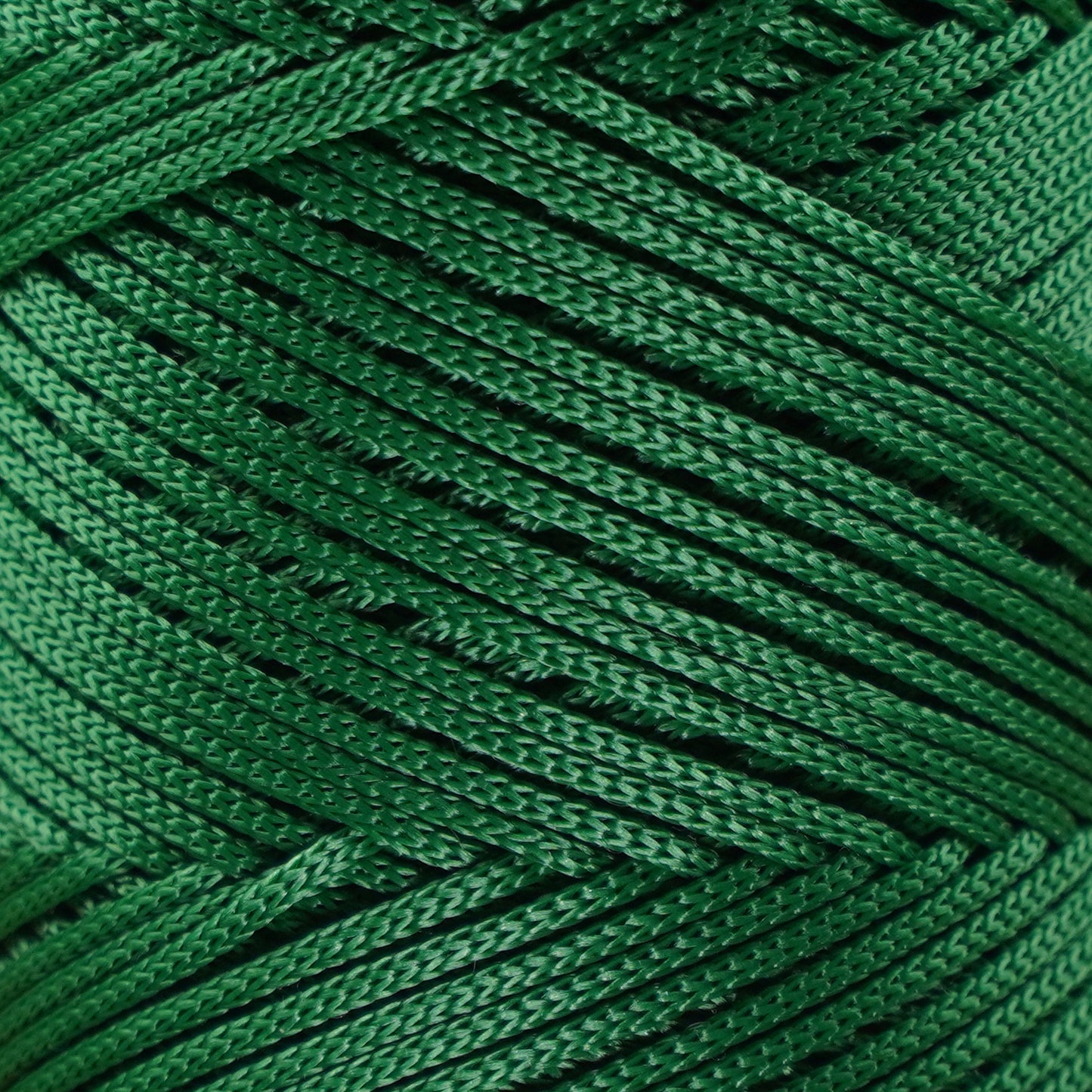 Makramee Garn 2mm x 115m Premium Polyester Macrame Cord - Benetton Grün