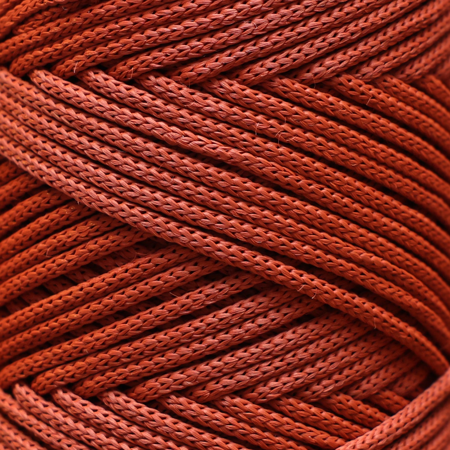 Makramee Garn 3mm x 120m Premium Polyester Macrame Cord - Ziegel