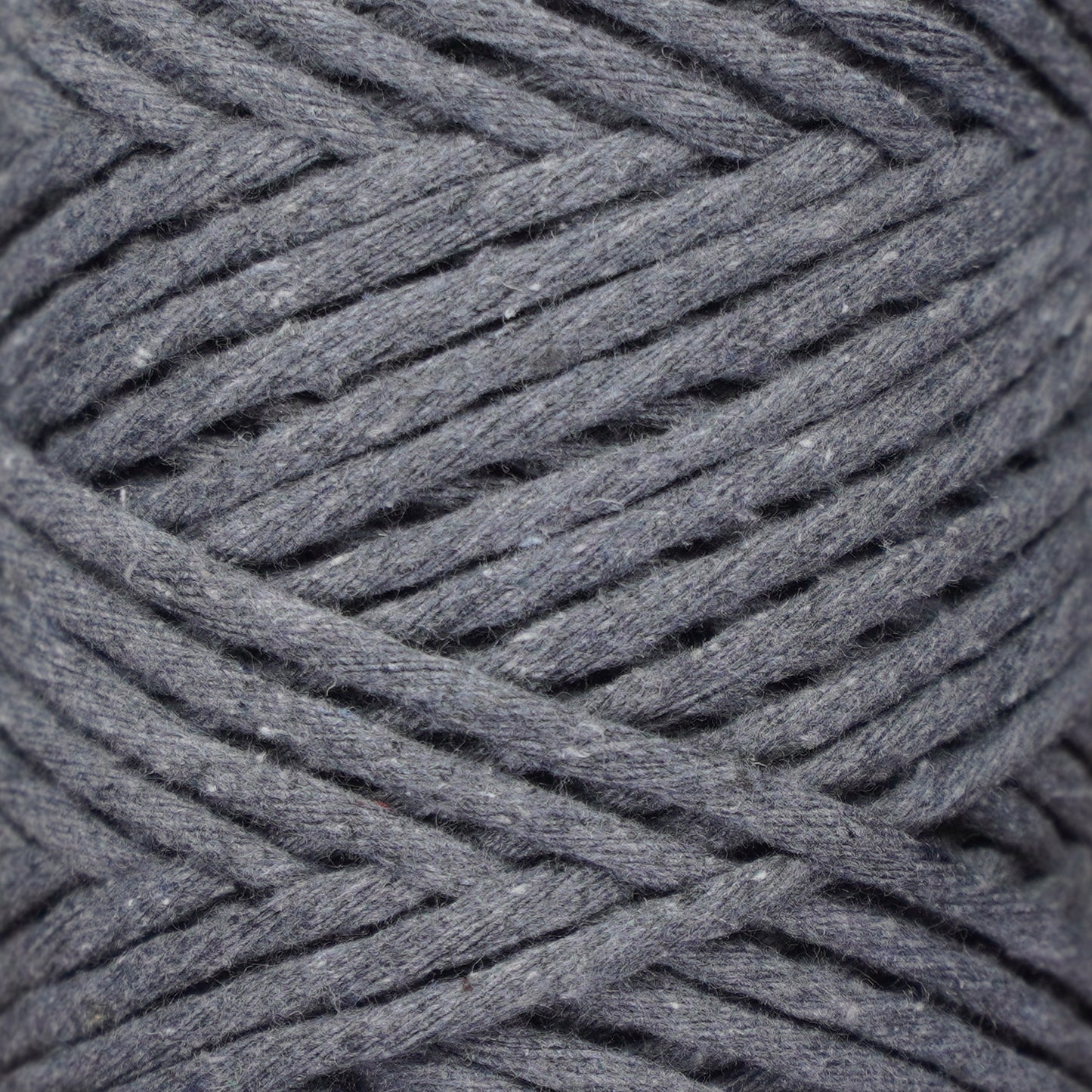 Makramee Garn 3mm x 100m Premium Single Twisted Macrame Cord - Dark Grau