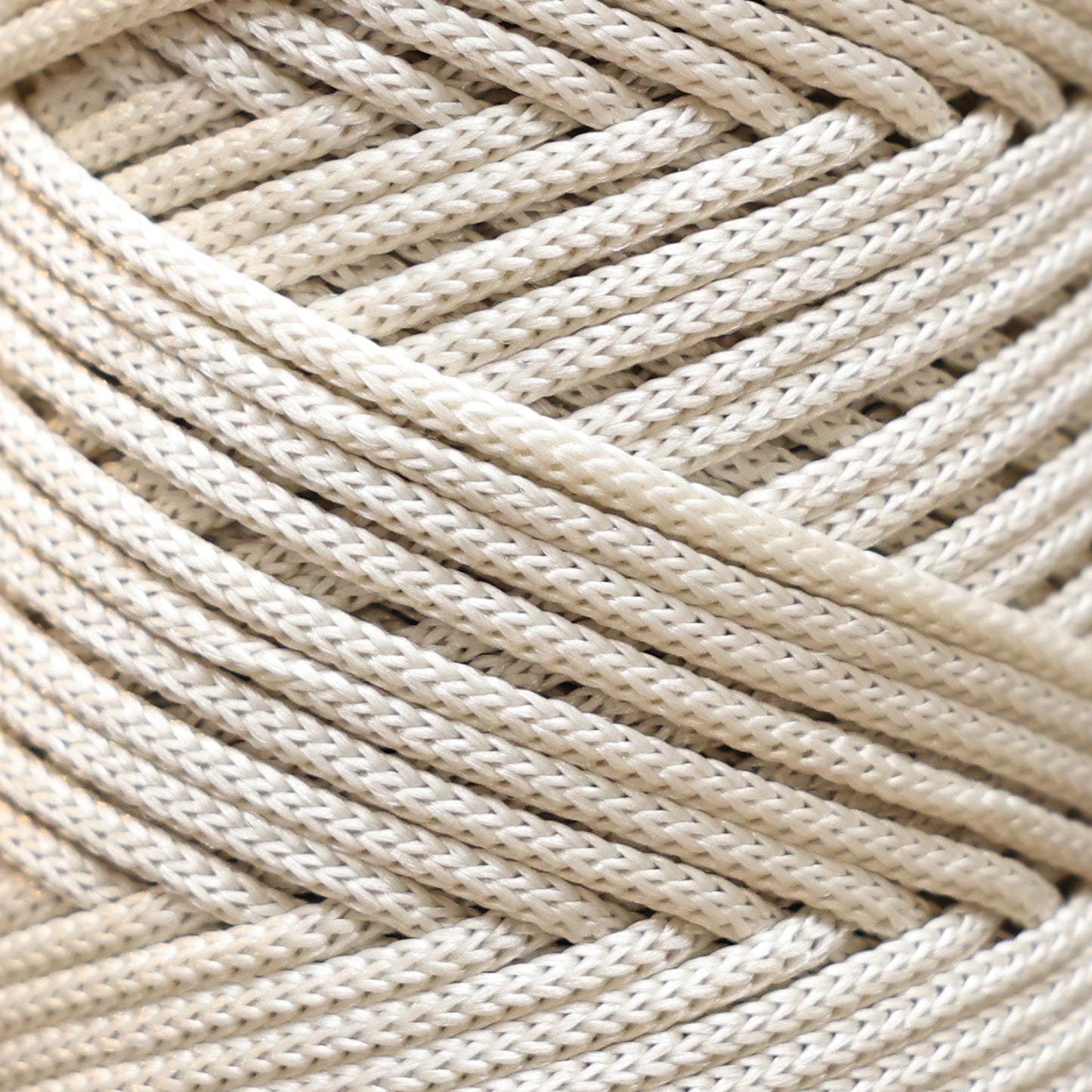 Makramee Garn 3mm x 120m Premium Polyester Macrame Cord - Naturel