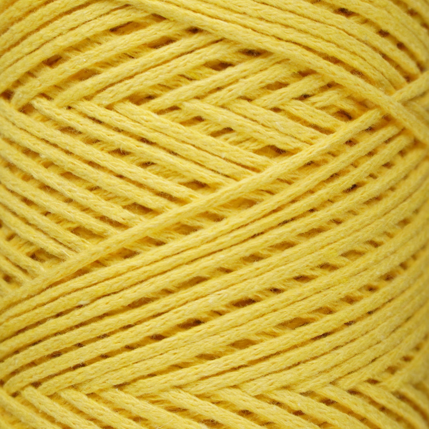 Baumwolle Makramee Garn 2mm x 180m - Gelb