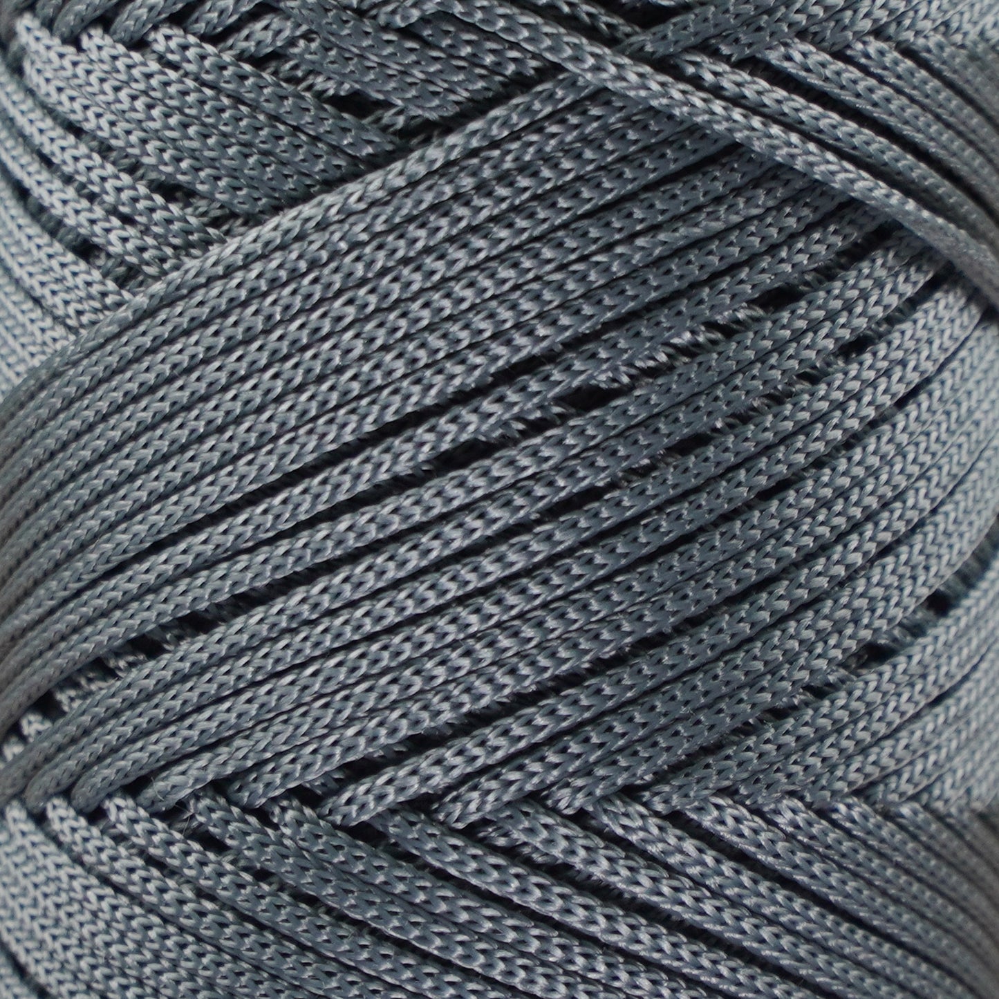 Makramee Garn 2mm x 115m Premium Polyester Macrame Cord - Grau