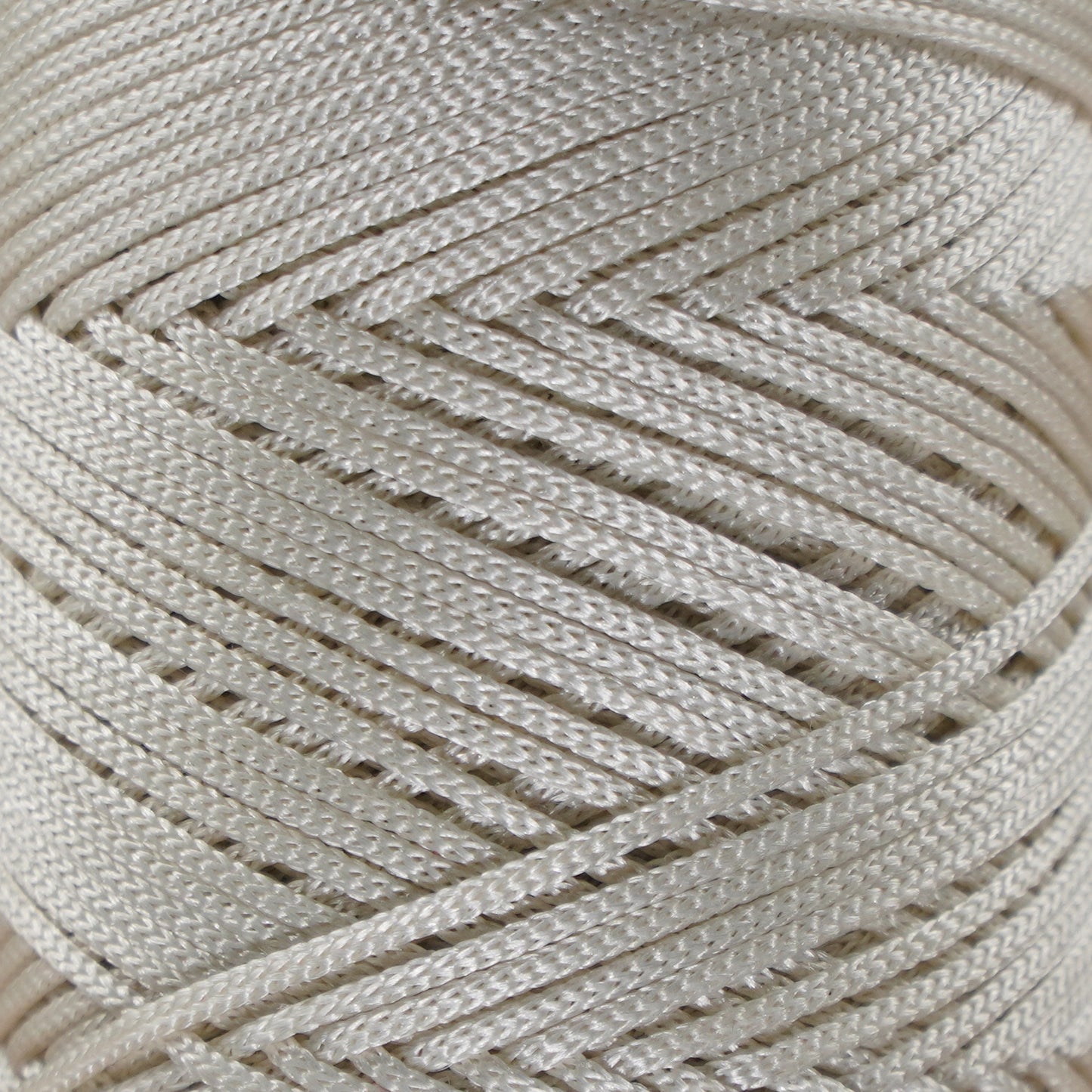 Makramee Garn 2mm x 115m Premium Polyester Macrame Cord - Naturel (Ecru)