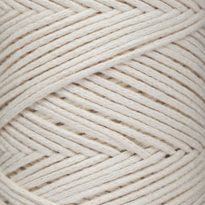 Baumwolle Makramee Garn 2mm x 180m - Naturel (Ecru)