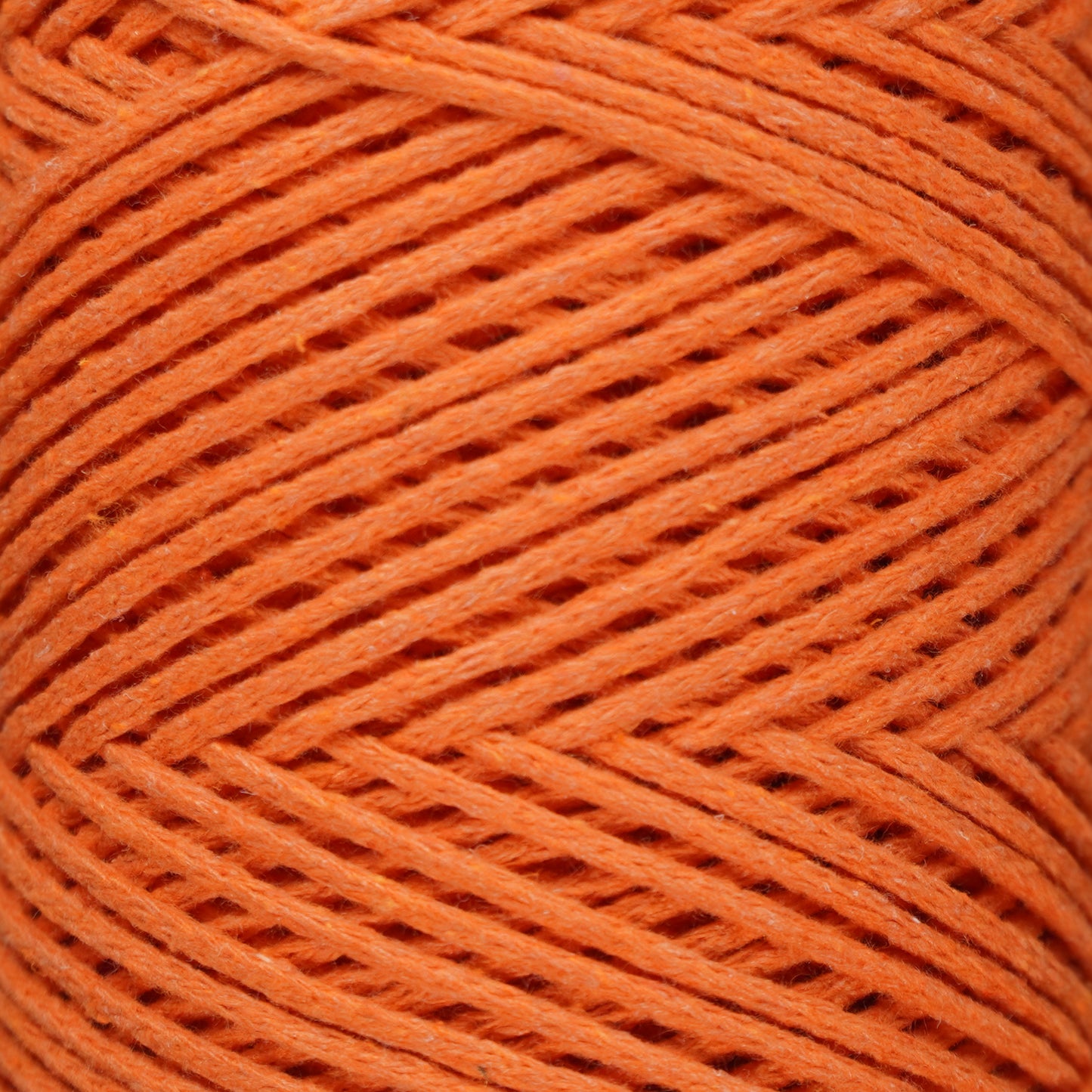 Baumwolle Makramee Garn 2mm x 180m - Orange