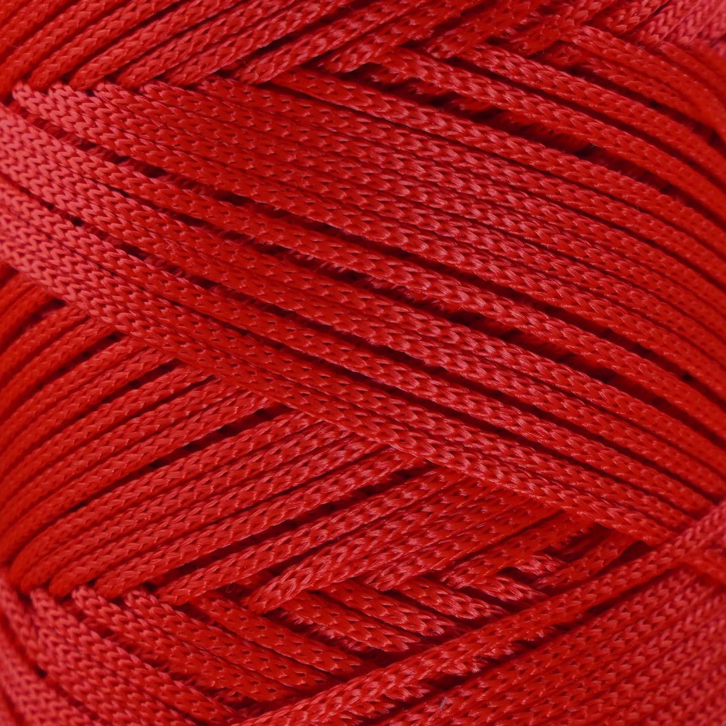 Makramee Garn 2mm x 230m Premium Polyester Macrame Cord - Rot