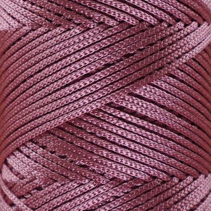 Makramee Garn 2 mm x 230 m Premium-Polyester-Makramee-Kordel – Staubige Rose 